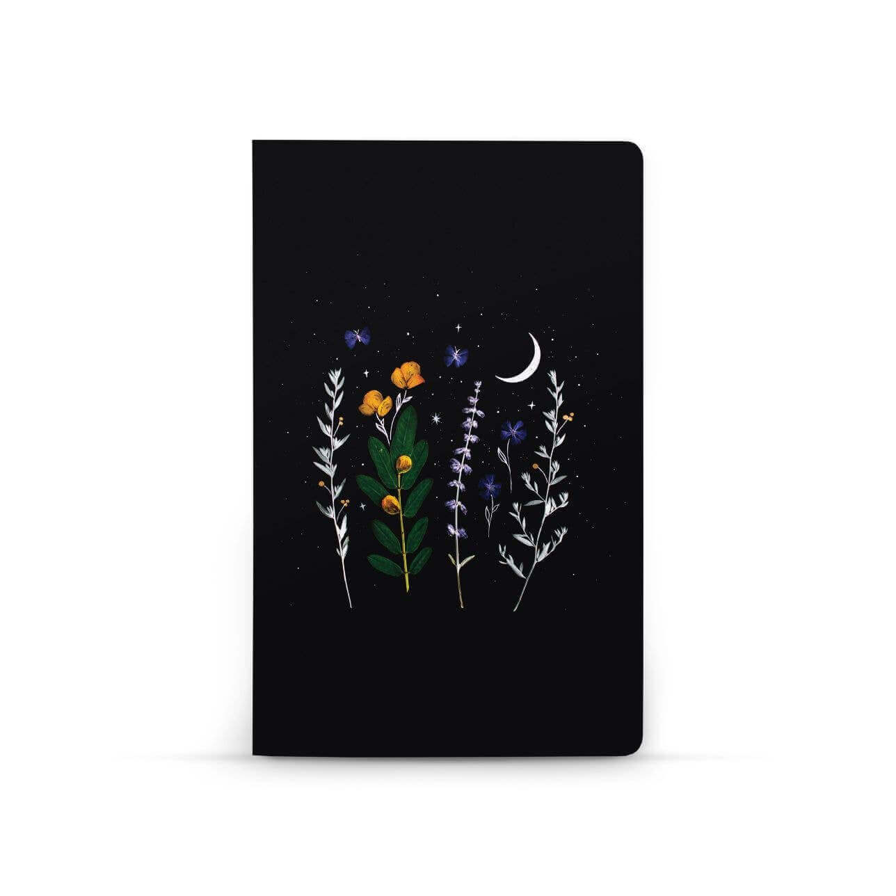 Flowering of Consciousness Layflat Journal Notebook with elegant floral design for journaling, guided journaling, and creative journal prompts.