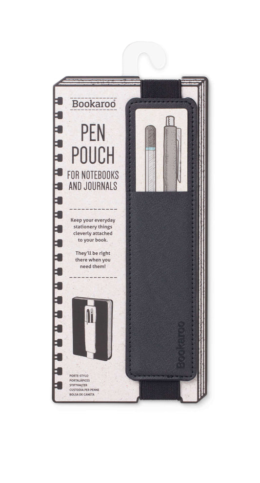 Bookaroo Pen Pouch for notebooks and journals, perfect journaling accessory to keep your pens and pencils organized and accessible.