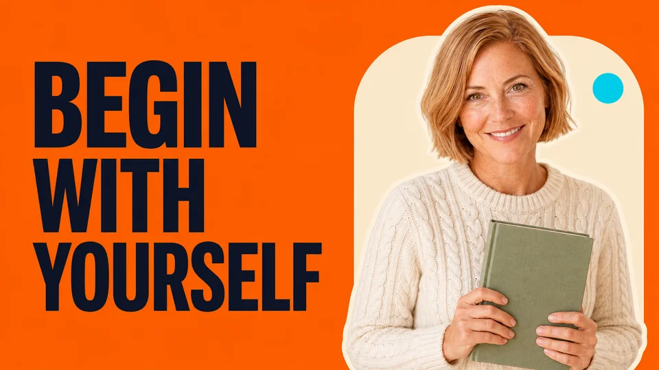 Example cover: Begin with Yourself