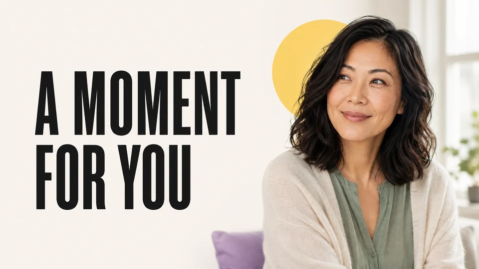 Example cover: A Moment for You