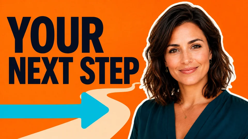 Example cover: Get Clear on Your Next Step